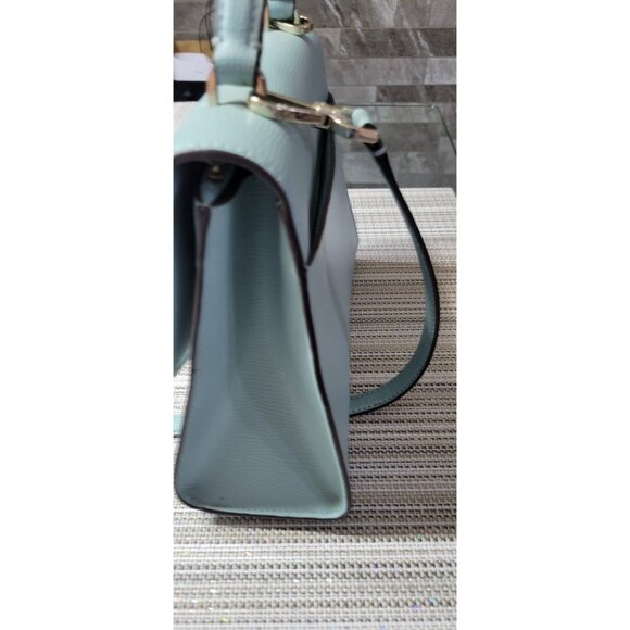 Kate Spade Purse Darcy Embroidered Top Handle Satchel Crossbody aphrodite green - Picture 14 of 16